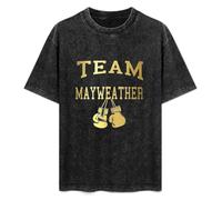 Team Mayweather Floyd Mayweather Fight Men's T-Shirt Graphic Unisex Black Top Shirt L