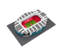 FOCO Officially Licensed Arsenal FC Emirates 3D Bricks Mini BRXLZ Football Stadium Construction Set - Premier League Model - 1,072 Pieces - Ages 12+ - Sports Merchandise