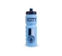 Team Merchandise Man City Plastic Water Bottle (750ml) One Size