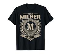 Team Milner Lifetime Member Funny Milner Family Name Vintage T-Shirt