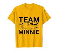 Team Minnie T-Shirt | Official Beano Merchandise T-Shirt, Men, Golden Yellow, X-Large