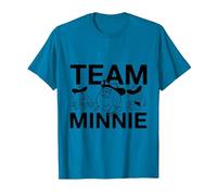 Team Minnie T-Shirt | Official Beano Merchandise T-Shirt, Men, Sapphire Blue, 3X-Large