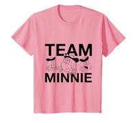 Team Minnie T-Shirt | Official Beano Merchandise T-Shirt, Youth, Pink, X-Small