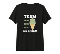 Team Mint Choc Chip Ice Cream Premium T-Shirt