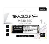 Team MS30 (TM8PS7001T0C101) 1TB, M.2 Sata Interface, PCIe Gen3, Read 530MB/s, Write 480MB/s, 3 Year Warranty