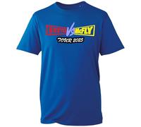 Team Music Busted VS McFly Band 2025 Novelty T-Shirt, Brit Pop Graphic UK Tour Printed Top Hip Hop Sarcastic Humour Tops (Royal, M Years)