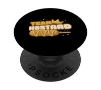 Team Mustard Corn Dog Lover PopSockets Adhesive PopGrip
