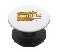 Team Mustard Corn Dog Lover PopSockets Adhesive PopGrip