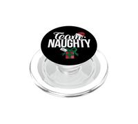 Team Naughty Couple Team Nice PopSockets PopGrip for MagSafe