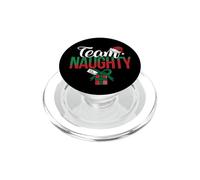 Team Naughty Couple Team Nice PopSockets PopGrip for MagSafe