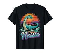 Team Nessie Retro Loch Ness Monster Cryptid Design T-Shirt