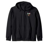 Team Nice Couple Team Naughty Zip Hoodie