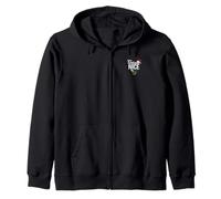 Team Nice Couple Team Naughty Zip Hoodie