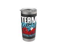 Team Night Shift Keeping 'Em Alive Till 7:30 Stainless Steel Insulated Tumbler