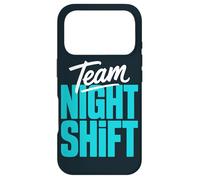 Team Night Shift Nurse Crew Overnight RN Case for iPhone 17 Pro