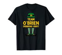 Team O'Brien Drinking Tee For The O'Brien Clan St. Paddy's T-Shirt