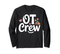 Team Pediatric Occupational Therapy Group OT Therapist Crew Long Sleeve T-Shirt