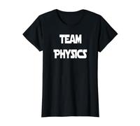 Team Physics Value Graphic T-Shirt, Women, Black, S