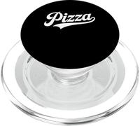 Team Pizza Baseball Script Design for Food Lovers PopSockets PopGrip for MagSafe