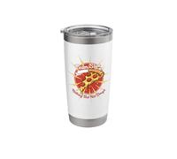 Team Pizza Slice Nothing BUT NET Dough - Funny Basketball Stainless Steel Insulated Tumbler