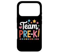 Team Pre K Learning Squad Preschool Teacher Staff School Case for iPhone 17 Pro