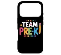 Team Pre K Teacher Staff Early Years Classroom School Case for iPhone 17 Pro