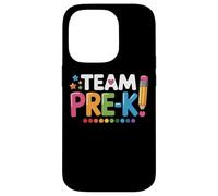 Team Pre K Teacher Support Staff Back To School Educator Case for iPhone 14 Pro
