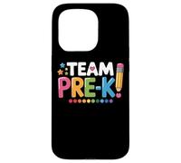 Team Pre K Teacher Support Staff Back To School Educator Case for iPhone 15 Pro