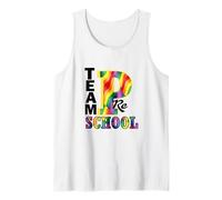 Team Pre-School Fun Back To School Gear Teachers Students Tank Top