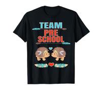 Team Pre-School Hedgehogs Back to School Students Teachers T-Shirt
