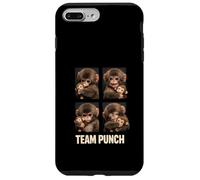 Team Punch Baby Monkey Plush Toy Photo Booth Macaque Case for iPhone 7 Plus/8 Plus