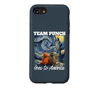 Team Punch Goes to America Viral Video Funny Punch Monkey Case for iPhone SE (2020) / 7/8