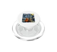 Team Punch Goes to America Viral Video Funny Punch Monkey PopSockets PopGrip for MagSafe