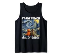 Team Punch Goes to America Viral Video Funny Punch Monkey Tank Top