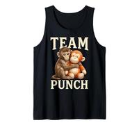 Team Punch Monkey Cute Baby Japan Tank Top