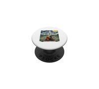 Team Punch on Tour India Vacation Funny Video Punch Monkey PopSockets Adhesive PopGrip