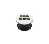 Team Punch on Tour Viral Video Meme Baby Funny Punch Monkey PopSockets Adhesive PopGrip