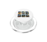 Team Punch on Tour Viral Video Meme Baby Funny Punch Monkey PopSockets PopGrip for MagSafe