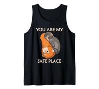 Team Punch Sad Monkey You are My Safe Place Tank Top