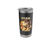 Team Punch The Monkey Stainless Steel Insulated Tumbler
