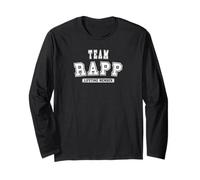 Team RAPP Lifetime Member Family Last Name Long Sleeve T-Shirt