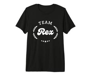 Team Rex Person Name Premium T-Shirt