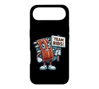Team Ribs BBQ Pork Mascot Funny Barbeque Food Grilling Humor Case for iPhone Air