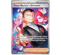 Team Rocket's Giovanni 238/182 Special Illustration Rare Pokemon Card | Destined Rivals | Pokemon TCG Scarlet & Violet Series | Titan Authenticated