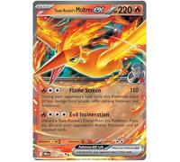 Team Rocket's Moltres ex 031/182 Double Rare Pokemon Card | Destined Rivals | Pokemon TCG Scarlet & Violet Series | Titan Authenticated