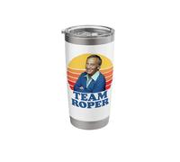 Team Roper Funny Stanley Mr. Roper Three's Company Stainless Steel Insulated Tumbler