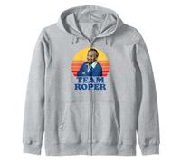 Team Roper Funny Stanley Mr. Roper Three's Company Zip Hoodie