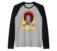 Team Roper Mrs Helen Roper Three's Company 80's Vibe Raglan Baseball Tee