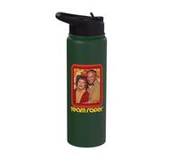 Team Roper! Three's Company Stanley & Helen Roper Retro Stainless Steel Insulated Water Bottle