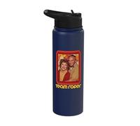Team Roper! Three's Company Stanley & Helen Roper Retro Stainless Steel Insulated Water Bottle